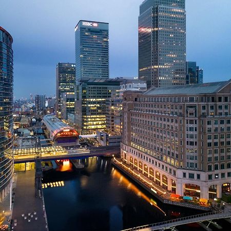 London Marriott Hotel Canary Wharf Exterior foto Canary Wharf