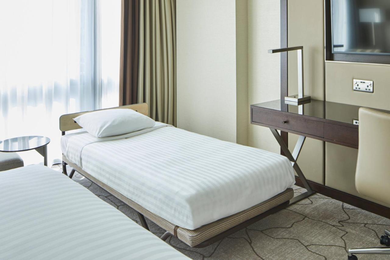 London Marriott Hotel Canary Wharf Exterior foto A single bed